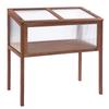 Raised Garden Bed Made of Wood Cold Frame 90 X 50 X 93 Cm Growing Table with Cover Weatherproof Herb Bed Planter Box for Garden