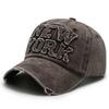 Solid Color Baseball Cap with Letter Patch Sun Hat Casual Duckbill Hat  Sports