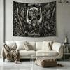 Tapestry Motorhead Estetyczna Dekoracja Ścienna Drukowany Materiał Koc Dekoracyjne Tapiserie do Sypialni Salonu Wystrój Domu