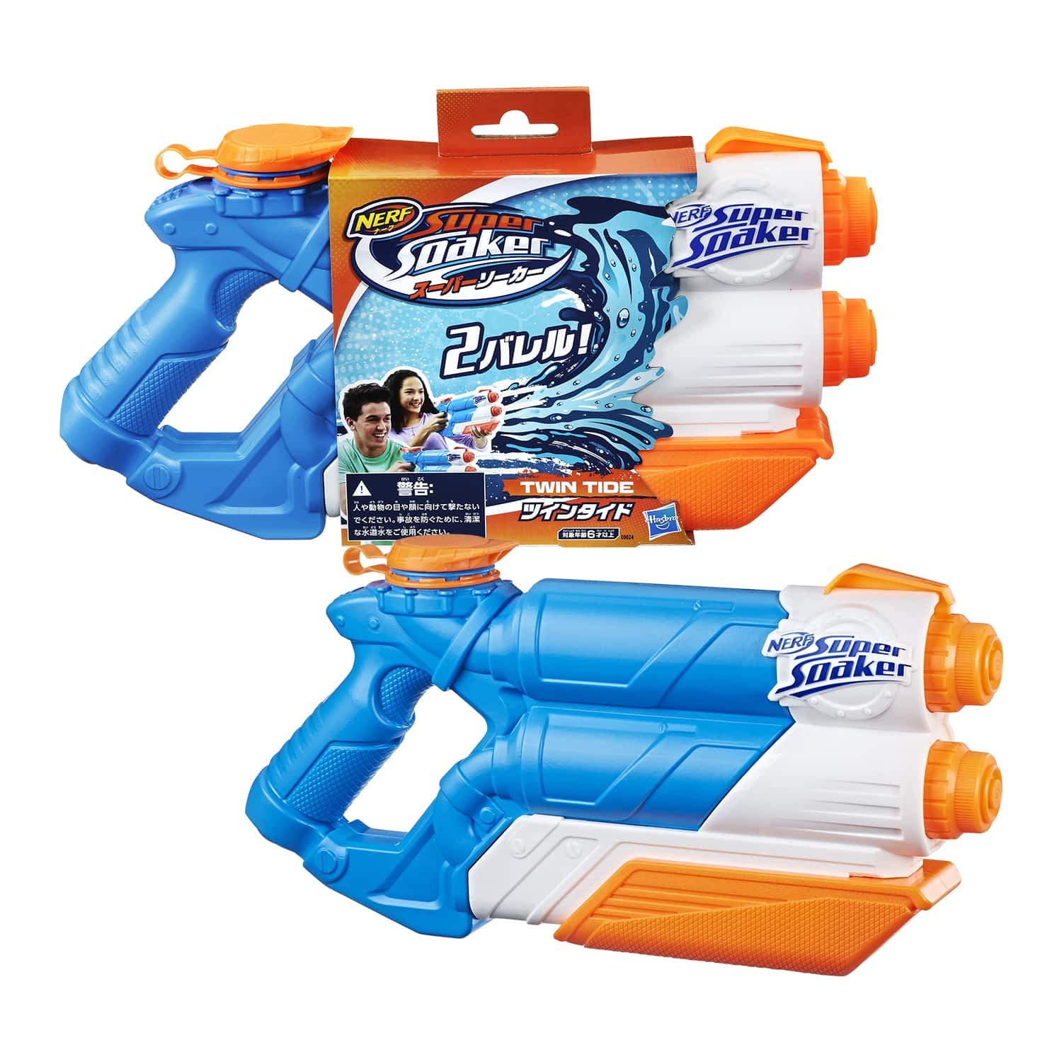

Hasbro Nerf Super Soaker Twin Tide Water Blaster E0024 Оригинальный продукт