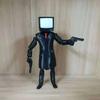Skibidi Toilet Giocattolo Articolato 3D Skibidi Toilet Manichino 13 Drillman Figura Drill Man Figura Articolata Skibidi Toilet Giocattolo TV Man