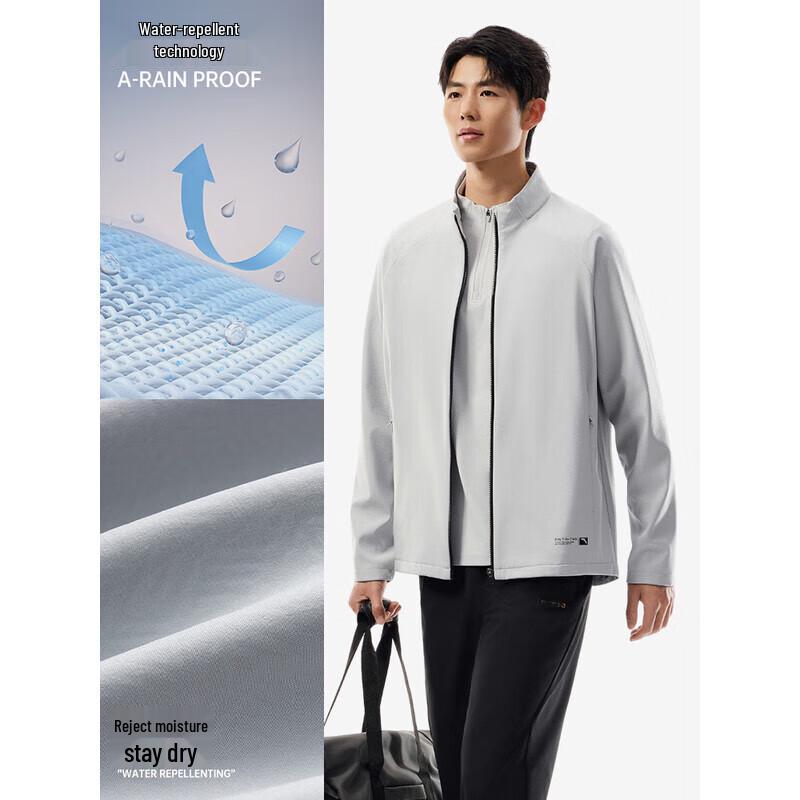 ANTA Men s Water-Repellent Fleece-Lined Jacket 3XL