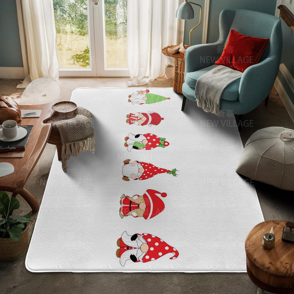 Hus inngangsteppe Hjem dørmatte Stue Bad Fot baderoms sklisikre vannabsorberende tepper bad God jul vinter