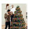 5/10M Christmas Color Strip Light String Ribbon Fairy Lamp Xmas Tree Ornaments Home Decoration DIY Garland Happy New Year Gift
