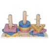 Rainbow Stacking Puzzle - Kindsgut - Ida - Eco-friendly Wood - for Children from 18 Months