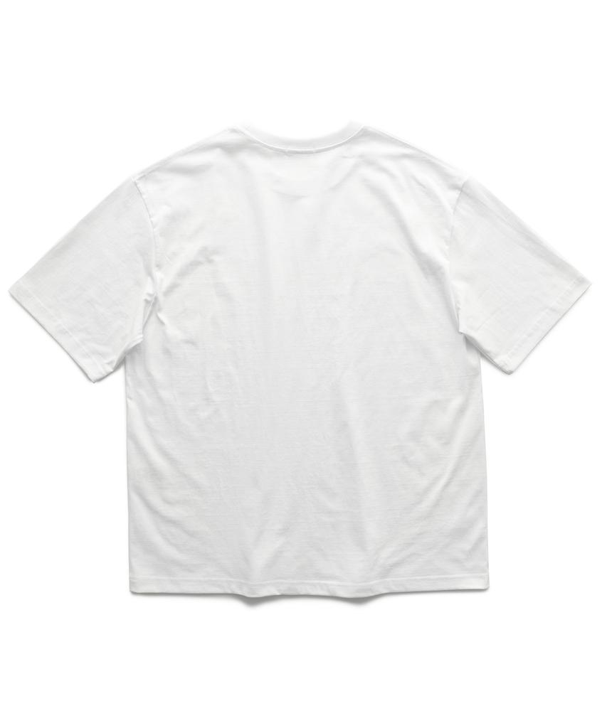 CALONE Box Cotton Short Sleeve T-Shirt White