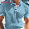 Polo Shirt Men Summer Short Sleeve Breathable Casual Fashion Polo Top For Youth