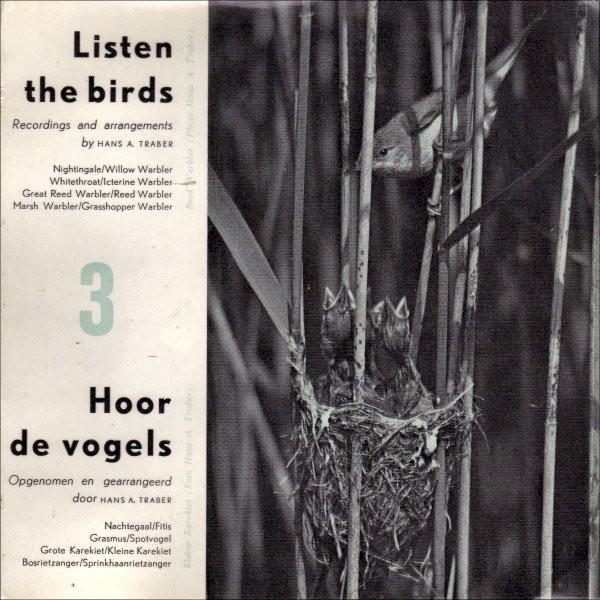 

7inch Record HANS A. TRABER Listen The Birds 3 Hoor De Vogels EPTH7 Europese Fono C Netherland New Age Easy Listening Used