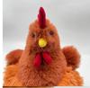 New Simulation Chicken Plush Toy Rooster Mother Hen Doll Children's Birthday Gift