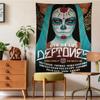 VIKAMA Alternative Rock Tapestry Deconstructing Band Artistry Gothic Metal Bedroom Wall Art Game Room Decor Music Fan Gift