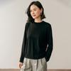 Lekasha Women's Slim Fit 100% Cashmere Semi-High Neck Top