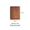 ZISIZ Sapele Steak & Cooked Food Serving Board