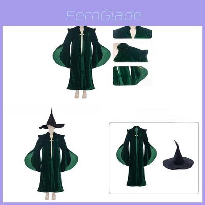Cosplay kostým Harryho Pottera pro jevištní vystoupení z sametové látky pro dospělé