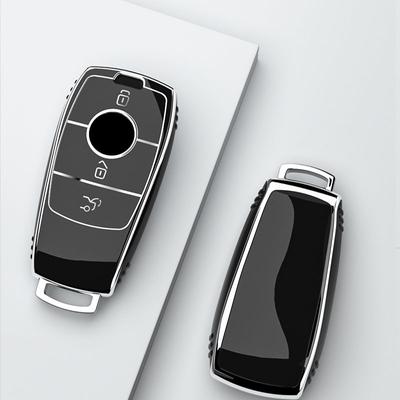 Miękka obudowa TPU na kluczyk samochodowy z pilotem do Mercedesa Benz ACESG Class GLC CLE CLA W177 W205 W213 W222 X167 AMG Akcesoria