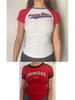 Damski crop top slim fit w stylu Y2K - Streetwear w stylu europejskim i amerykańskim