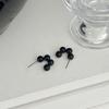 FANTASTIC PLANET black ball ring earrings