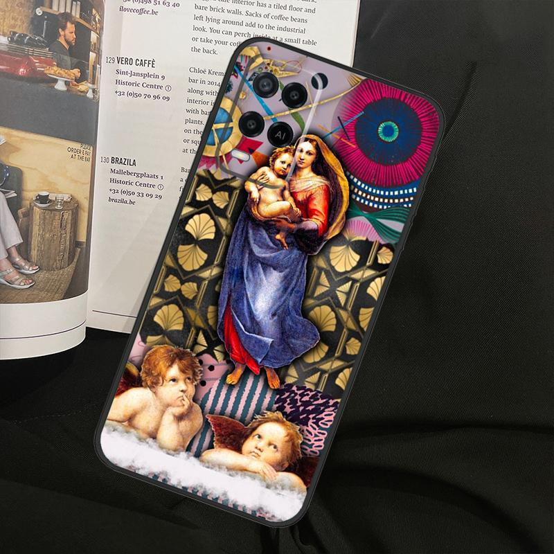 Renaissance Art Painting For Oppo A38 A18 A58 A78 A98 A79 A40 A60 A80 A16 A76 A96 A15 A74 A94 A54 A77 A17 Phone Case