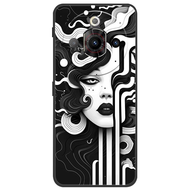 For ZTE Nubia Focus Pro Case Luxury Painted Phone Silicon Back Cover For ZTE Nubia Focus Pro Cases Full Protective Shell Capas