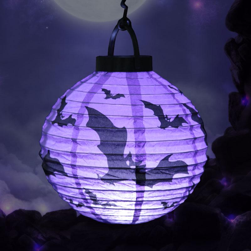 Haunted House Halloween Luminous Pumpkin Ghost Lantern for Halloween Decoration