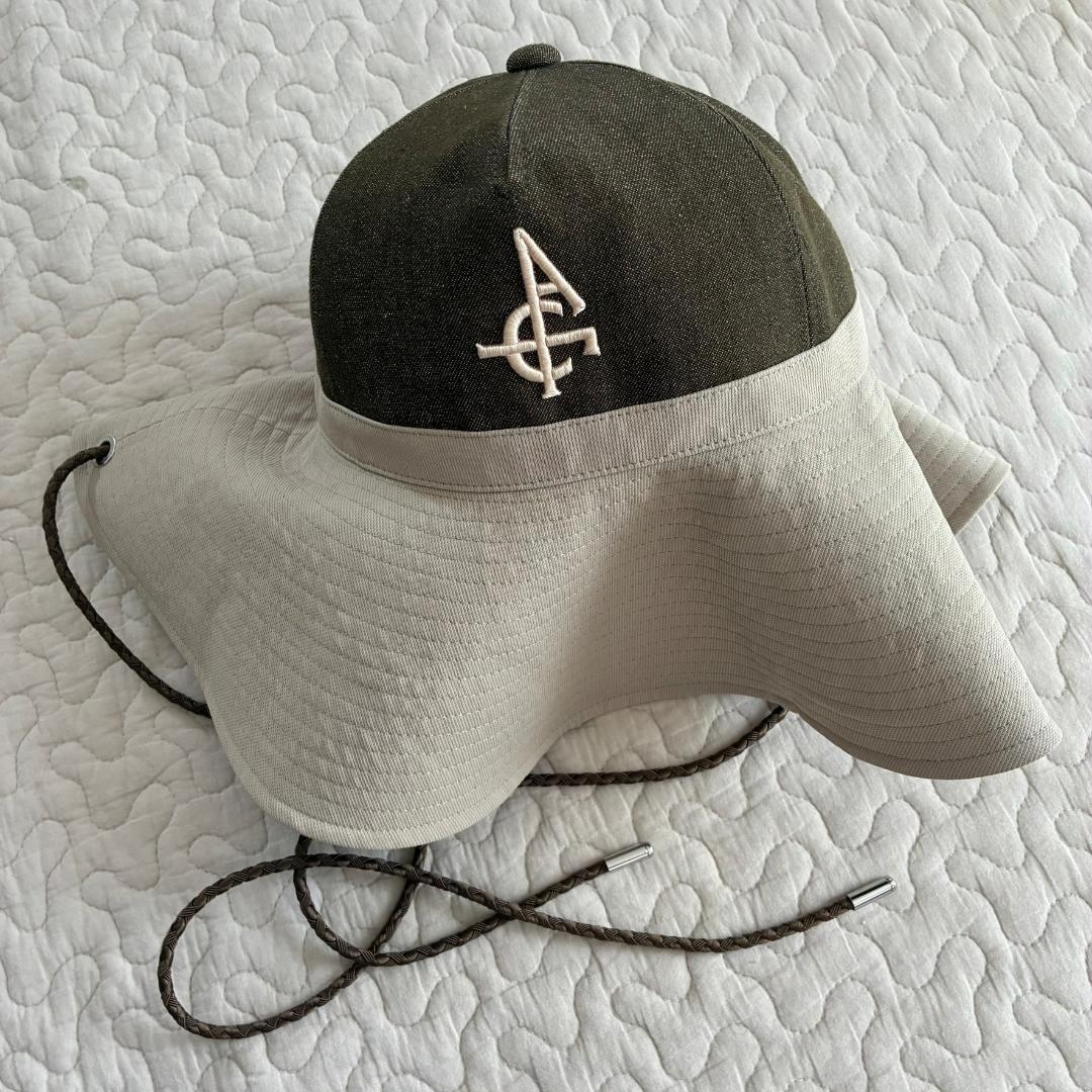 Used Try-on only CA4LA Kashira LOOSE HAT Khaki