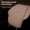 New Car Seat Cushion Waist Cushion for Most Cars Breathable and Ventilated Nappa Leather All Season Seat Cushion