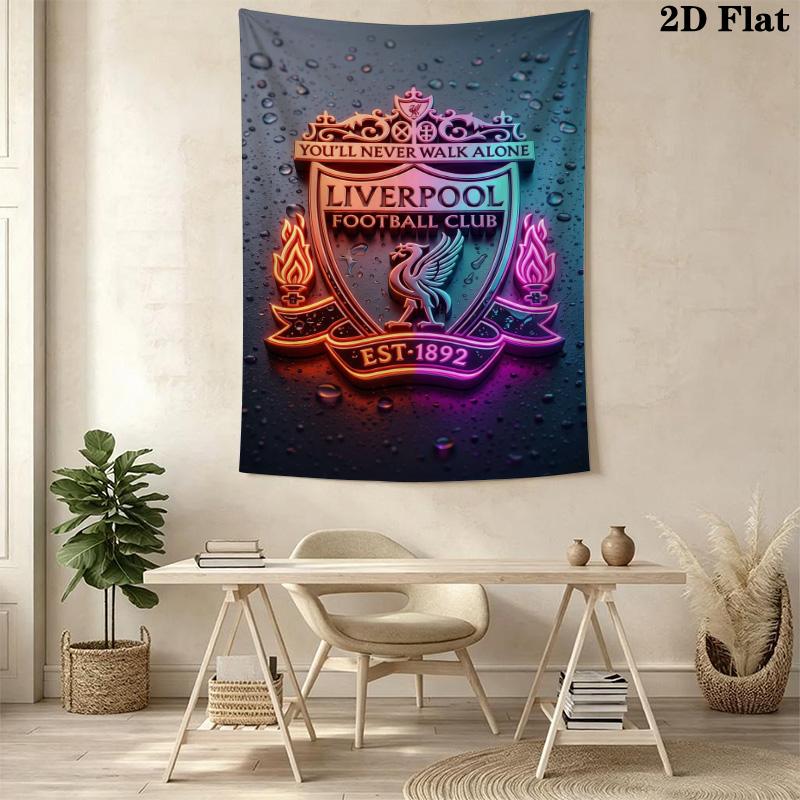 Never Alone Liverpool Fc Crest Threepiece Set 1 Duvet Cover 2 Pillowcase Without Core Christmas Birthday Gift Bedding Set