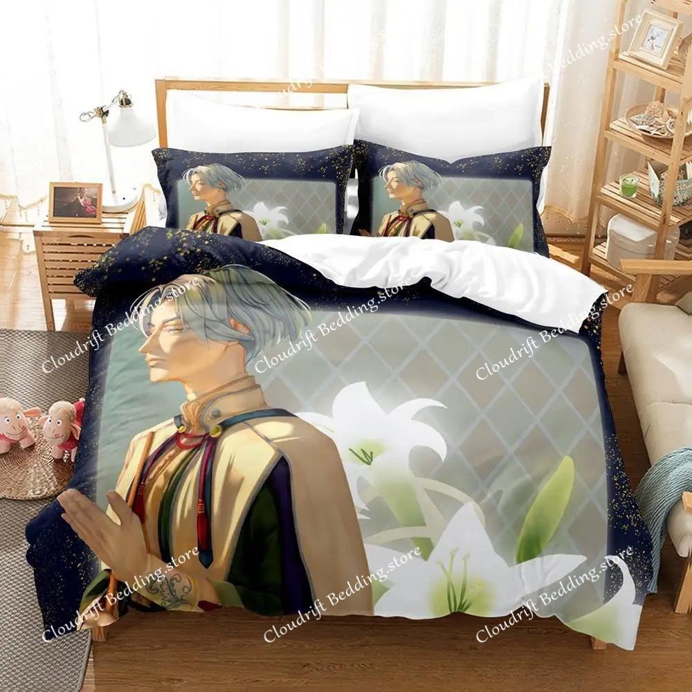 3d Printing Ascendance Of A Bookworm Bedding Set Cartoon Anime Adult Kid Bedroom Duvet Cover Sets Home Textiles