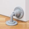 Silicone Anti-Theft Door Stop: Windproof, Anti-Collision, No-Punch Design for Toilets