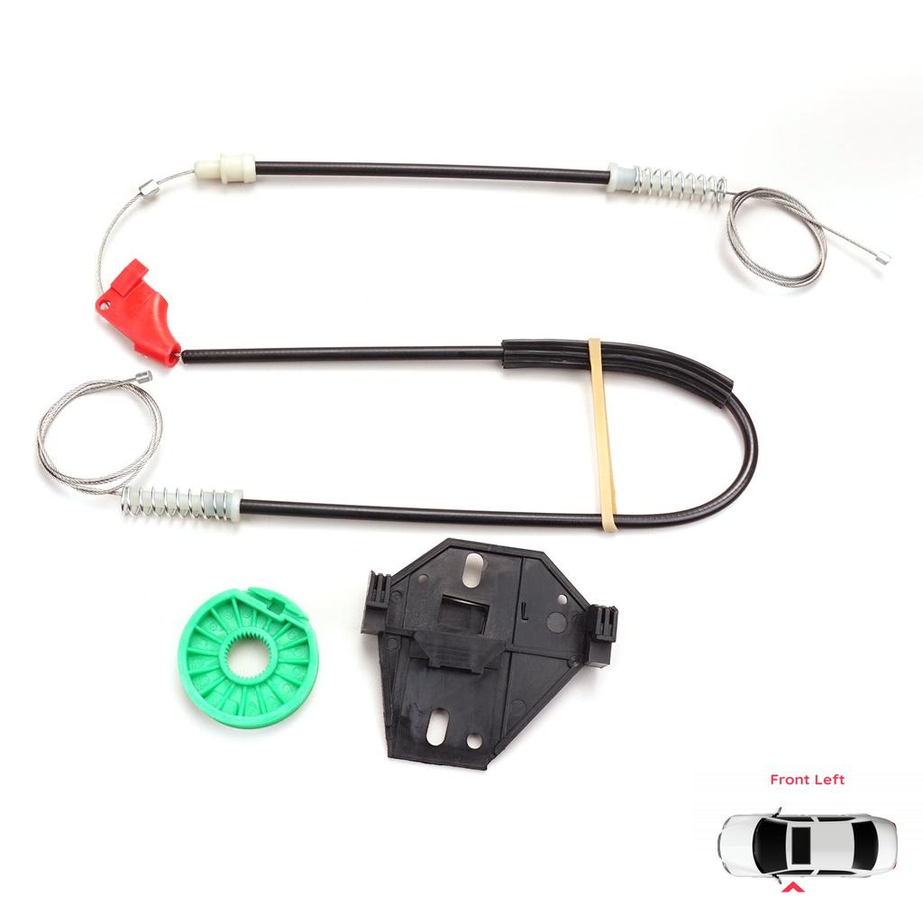 EWR5062 Electric Window Regulator Repair Kit Front Left Door for VW Transporter T4 MK4 Eurovan Caravelle 1990-2003 7D0959801