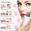 Electric Skin Scraper Peeling Blackhead Remover Ultrasonic Deep Face Cleaning Lifting Acne Pore Facial Spatula Shovel Cleanser