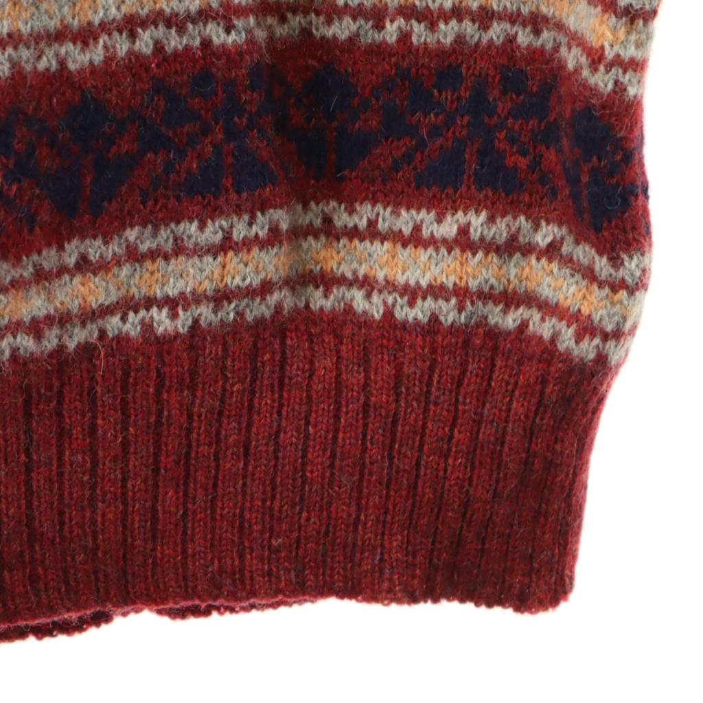 HARRIS WILSON 90-tal Ull Gamla Hängselbyxor handtag Långärmad tröja M stickad Herr Begagnad