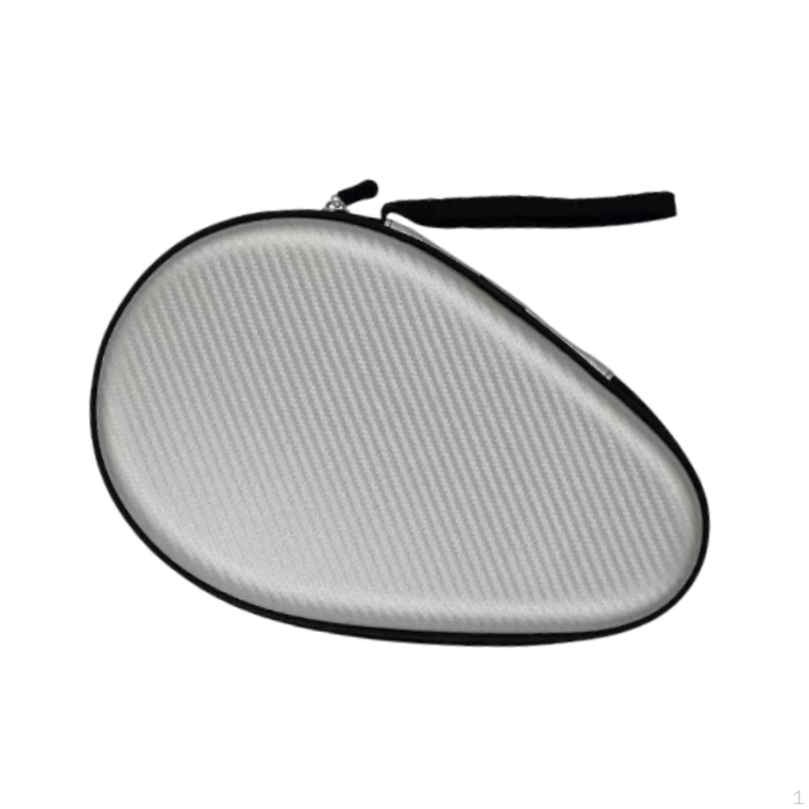 

Чехол для ракетки для пинг-понга, защитный держатель для ракетки серебряный