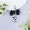 Versatile Heart Shaped Bowknot Key Pendant Cute Heart and Bowknot Keychain Pendant Charm for Women's Purses and Backpack