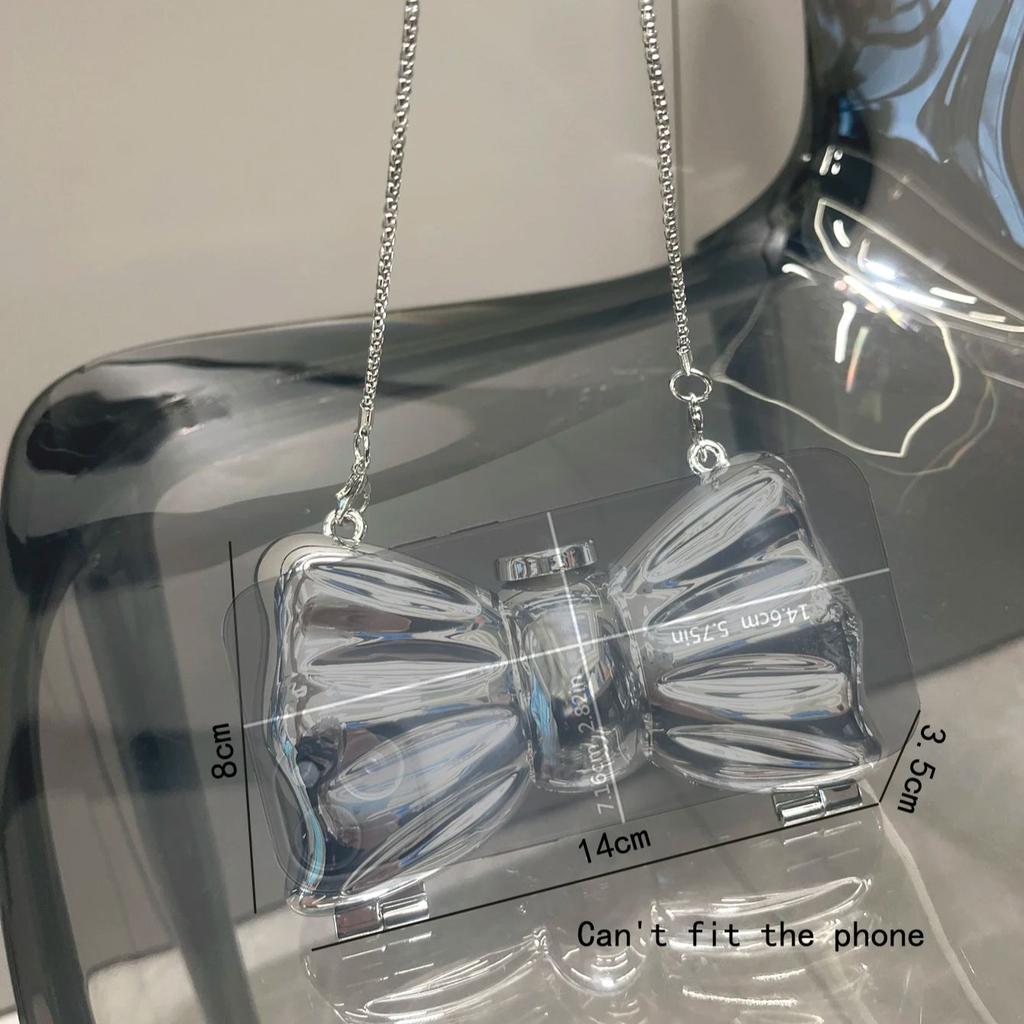 Golden Evening Bag  Purses and Handbag Luxury Designer Shoulder Bags Funny Shape Party Wedding Round Acrylic Shiny Clutch Purse