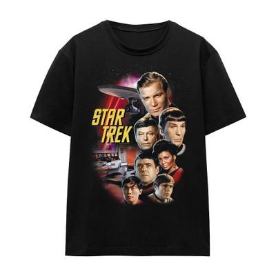 STAR TREK Unisex Erwachsene Das klassische Crew-T-Shirt