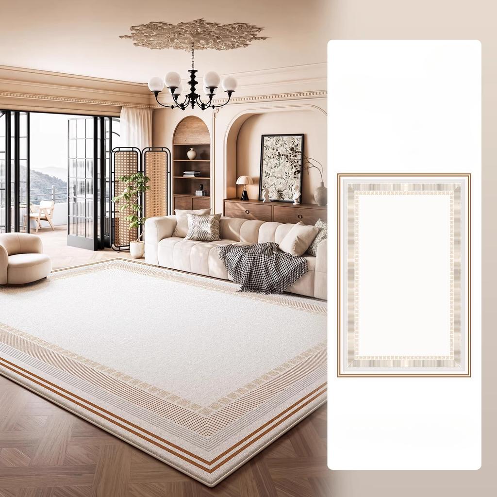 Modern Style Bedroom Decor Large Carpet Thick Plush Carpets for Living Room Fluffy Soft Lounge Floor Mat Washable Cloakroom Rug