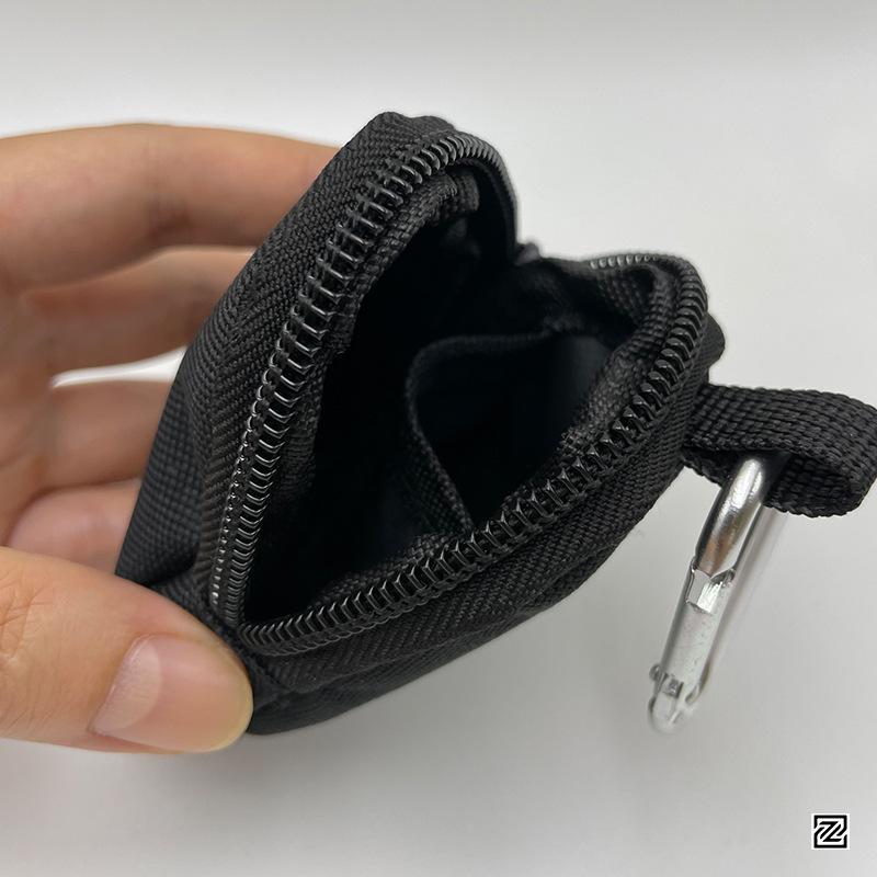Hot 1PC Tactical EDC Pouch Key Wallet Holder Men Coin Purses Pouch Bag Keychain Zipper Pocket Outdoor Key Bag