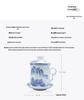 Baili Kiln Ceramic Tea Master Tasting Cup Set - Four-Piece Personal Office Teacups