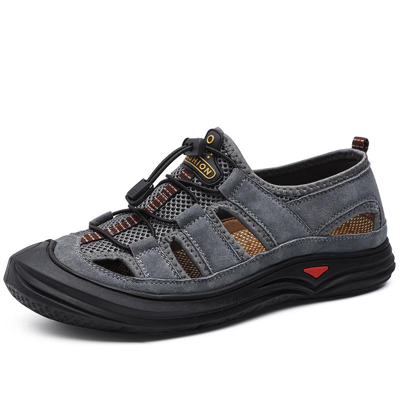 Fashion Classic Sandals Quick Dry Wading Aqua Shoes Men Soft Sole Summer Flats New Slippers Breathable Beach Shoes Outdoor Casual Shoes