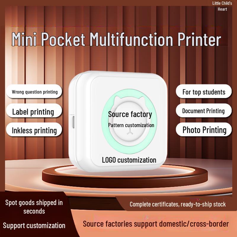 Wireless Portable Mini Photo Printer for Mobile Devices