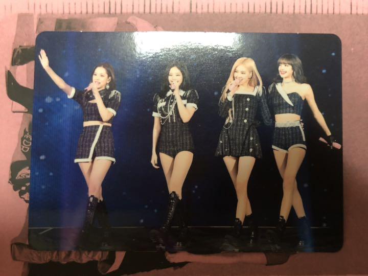 [USED] BLACKPINK trading cards Tokyo