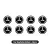 Jwlsk5 2025 Hot 8pcs Car Door Keyhole Cover Sticker Universal Lock Core Decal For Benz C180 C300 W124 W176 W177 C200 C260 GLC CLE CLA A