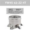 45°-75° CNC V-Shaped Dovetail Groove Milling Cutter with Inner Hole