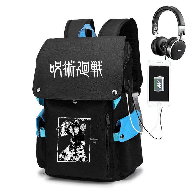 One Piece Luffy Anime Backpack: Large Capacity for Boys and Students (Elementary To High School), Korean Style