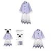 Hazbin Hostel Adam The Exorcist Cosplay Costume With Blue Pajamas For Anime Role Play Fans