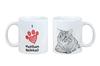 Kurilian Bobtail - Cup with a Cat, Cute Cup with Graphics, a Gift with Your Photo from the Brand