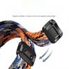 Suitable for Xiaomi Band 9 Pro/8 Pro - Folding Magnetic Clasp Woven Nylon Loop Band for Smart Wristbands
