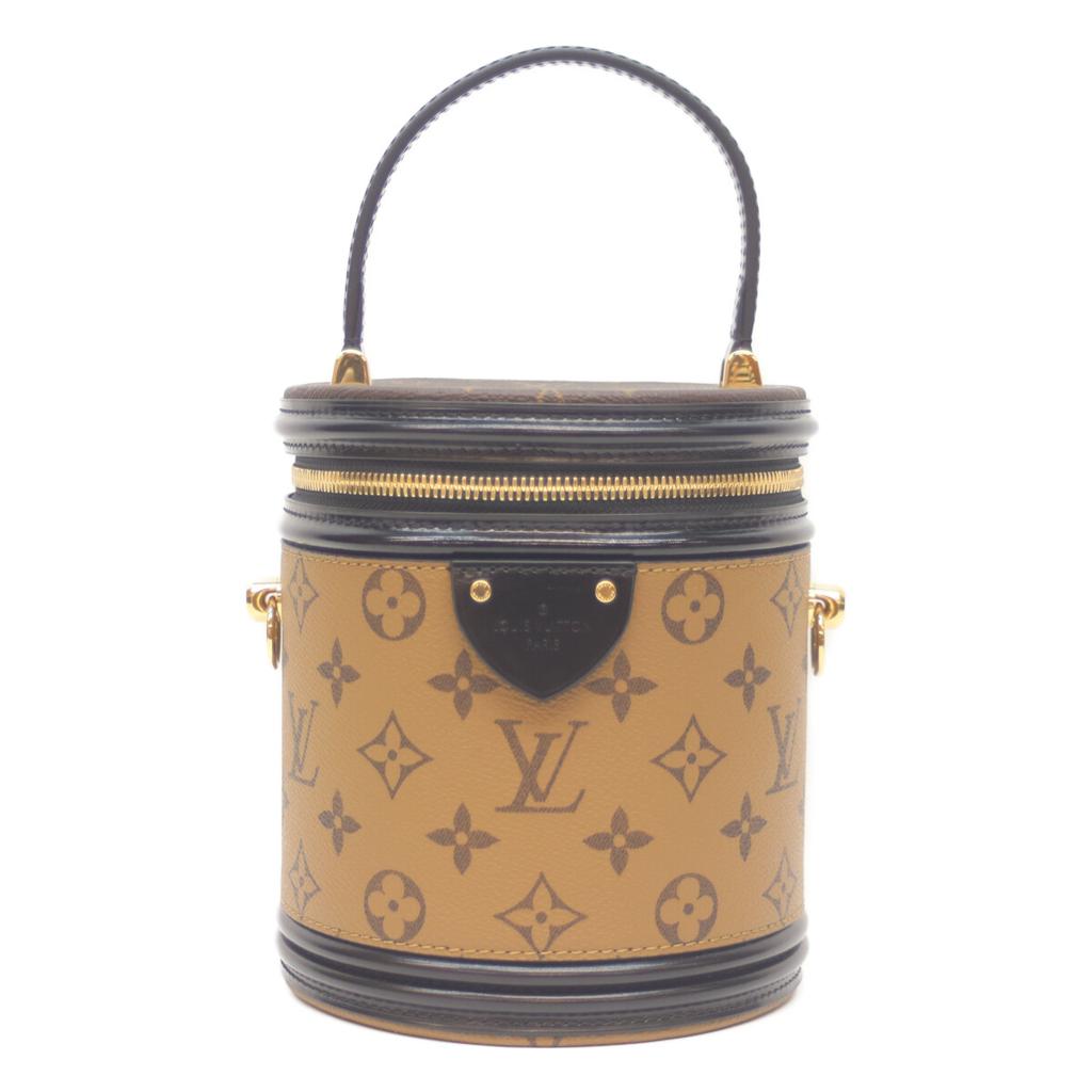 LOUIS VUITTON M43986 Monogram Reverse Cannes Shoulder bag BrownUsed