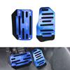 Universal Racing Manual Non-Slip Foot Pedal Pad Cover Aluminum Automatic Gear Brake Accelerator Car Interior Accessories