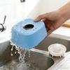 Blue Shell Orange Ball Dog Slow Feeder Lick Mat Bowl Spill Proof Non Slip Interactive Lick Pad for Yogurt Broth Paste Pet Calming Treat Dispenser